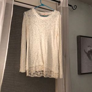 Soft White Sweater!